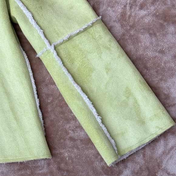 Vintage Natalie and Me Jacket Size Medium Light Bright Green - Picture 15 of 16